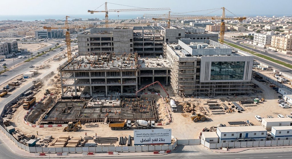 بناء المستشفيات