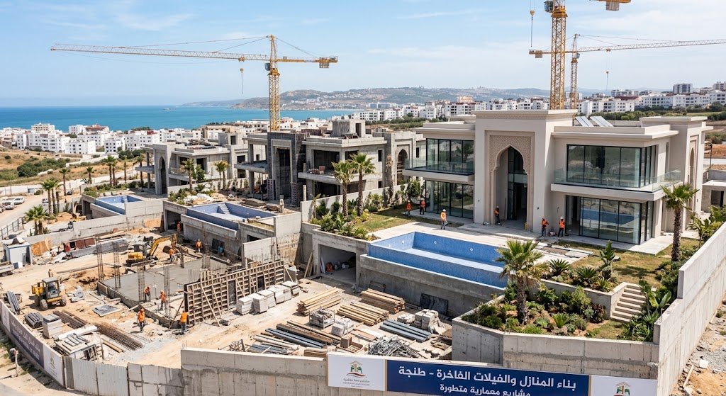 بناء المنازل والفيلات الفاخرة
